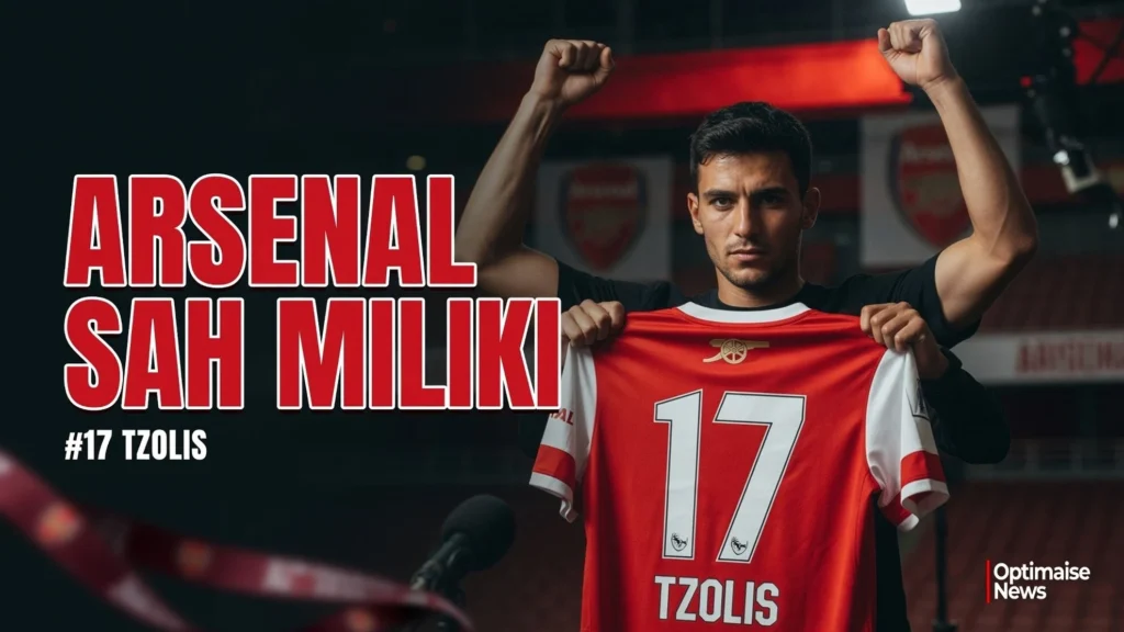 Arsenal Sah Miliki Tzolis Rp823 Miliar Gantikan Trossard