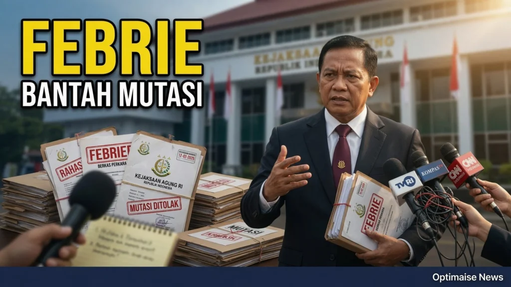 Asep Nana Bantah Mutasi 29 Pejabat Kejagung Terkait Kasus Febrie