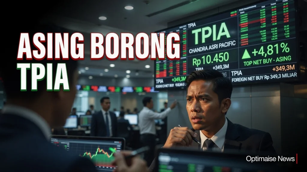 Asing Borong TPIA Rp 349,3 Miliar di Tengah Jual Bersih YTD