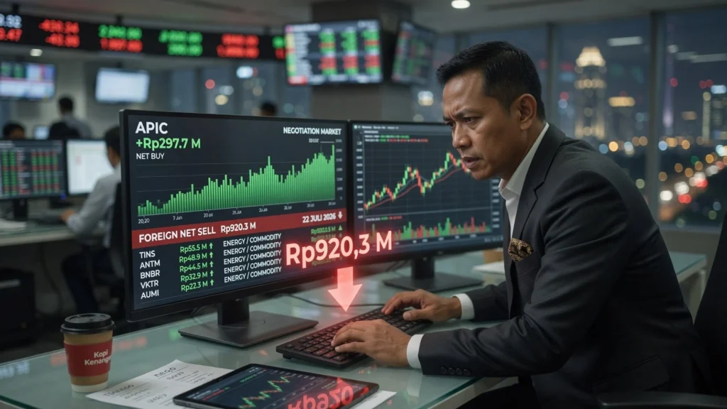 Deretan Saham Energi-Komoditas yang Juga Diakumulasi