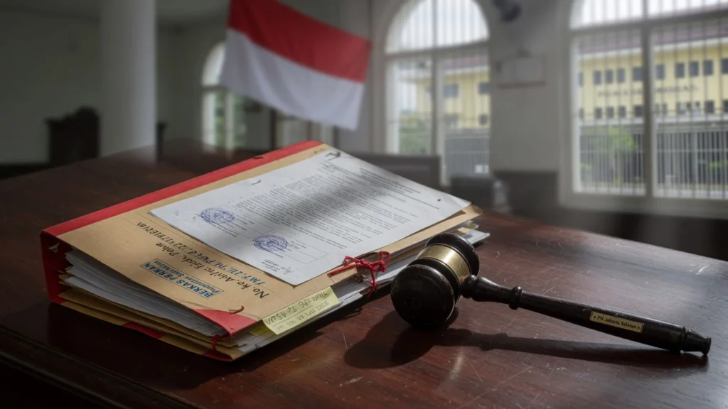 Putusan penolakan praperadilan sebelumnya oleh hakim tunggal