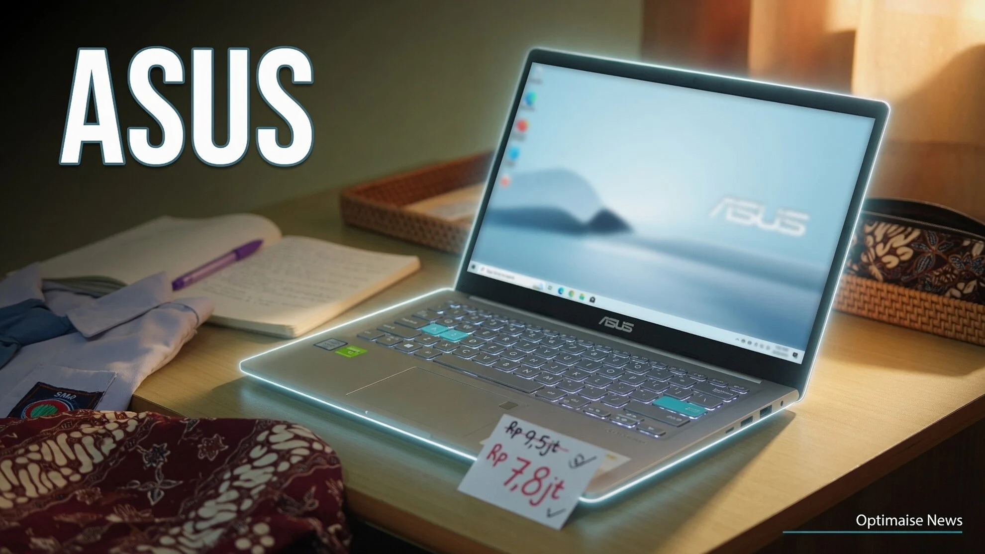 Asus Bidik Pelajar lewat 3 Laptop Vivobook dari Rp 11 Juta