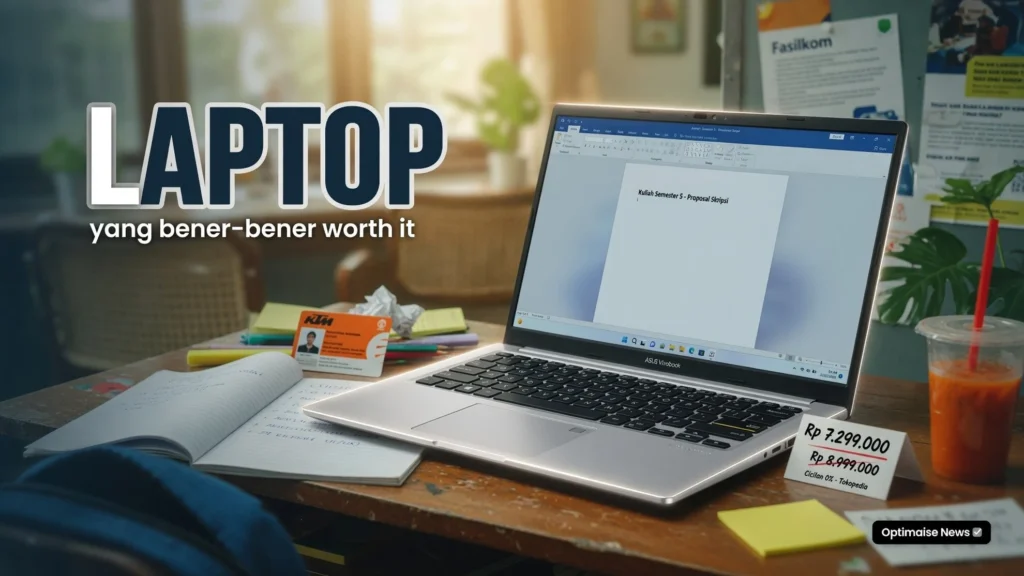 Asus Hadirkan 3 Laptop Vivobook Baru untuk Pelajar Rp11 Juta