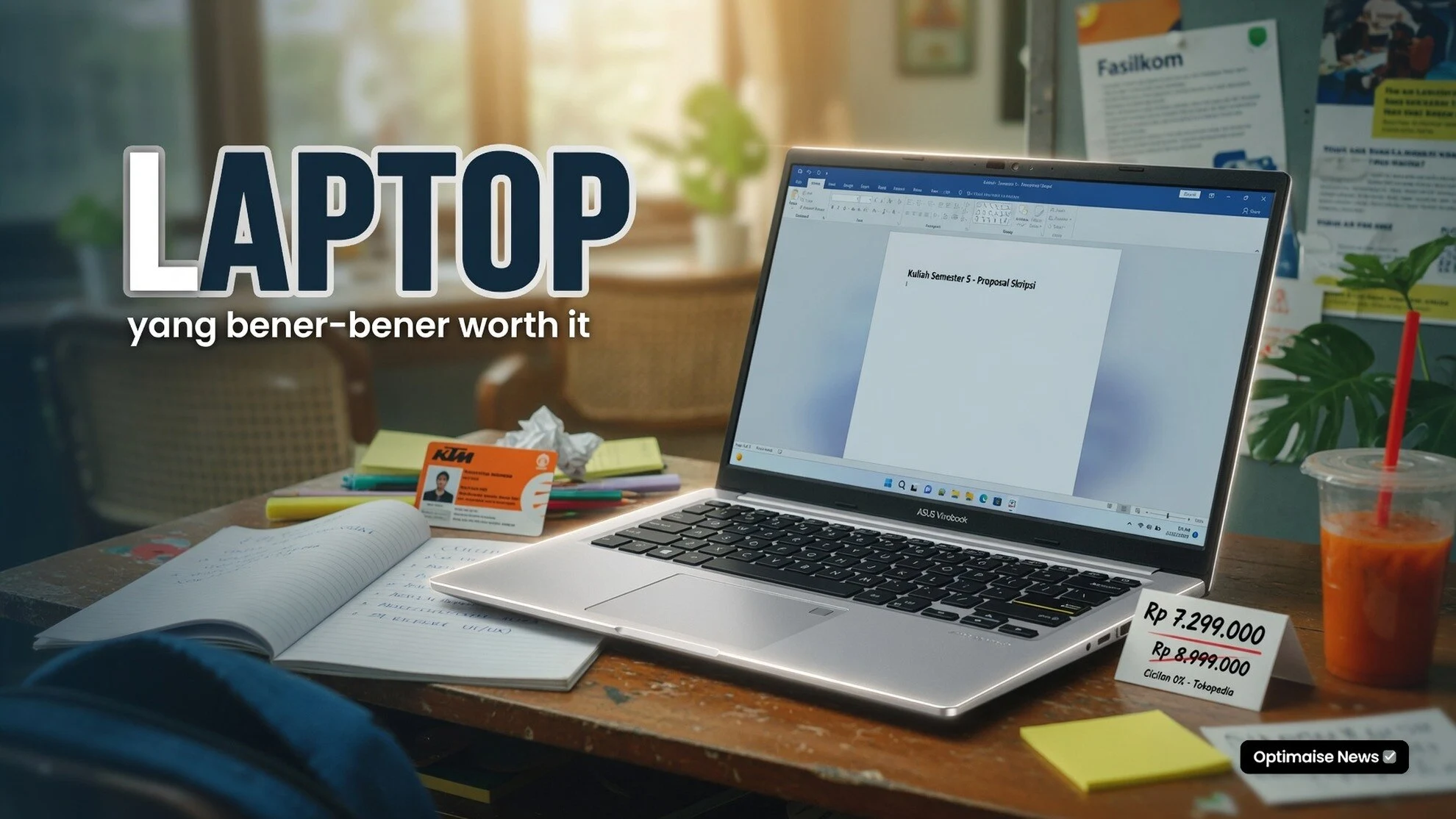 Asus Hadirkan 3 Laptop Vivobook Baru untuk Pelajar Rp11 Juta