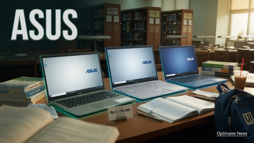 Asus Hadirkan Laptop Sabet Rp 11,3 Juta