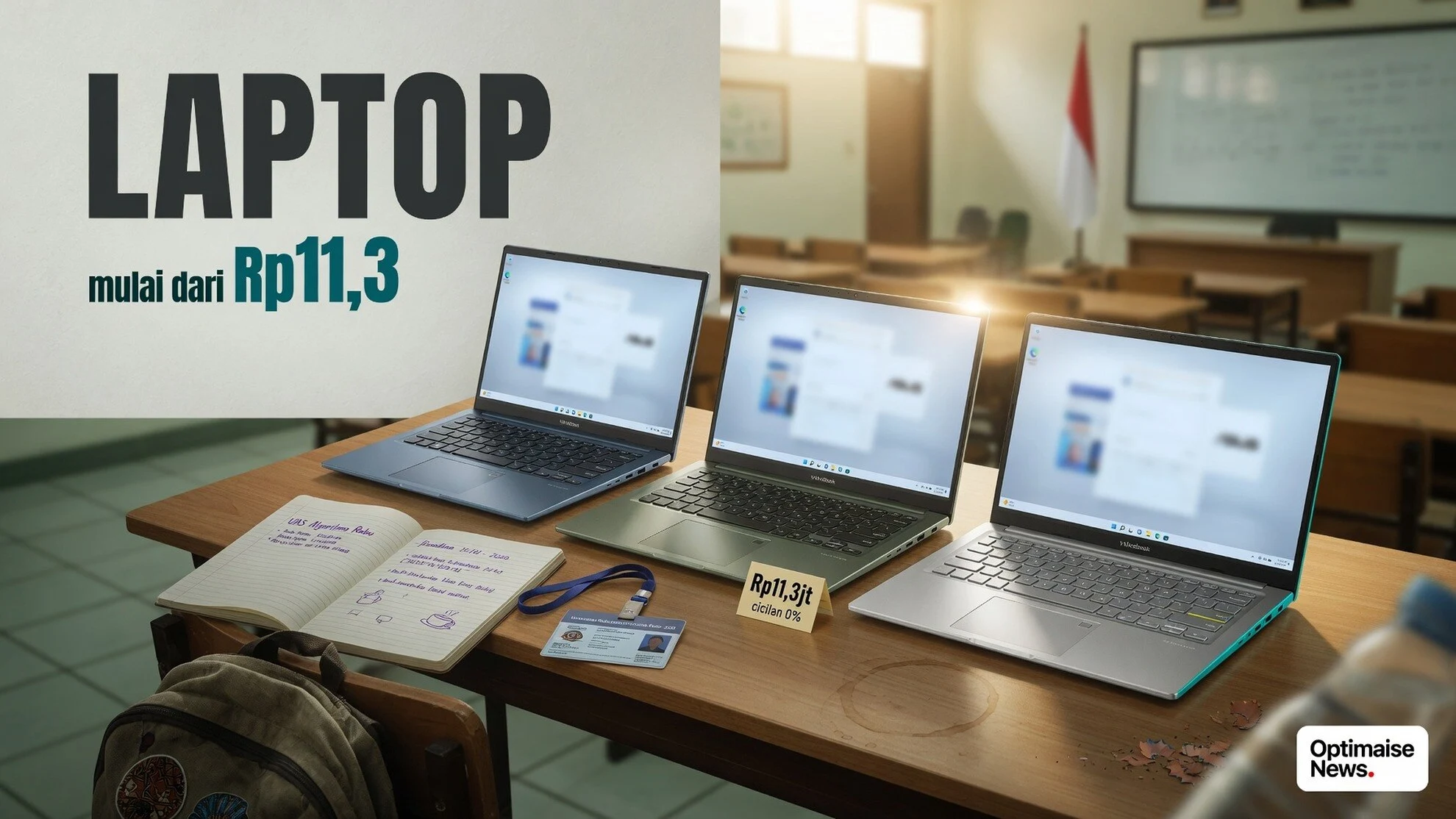 Asus Hadirkan Laptop Sabet Rp11,3 Juta