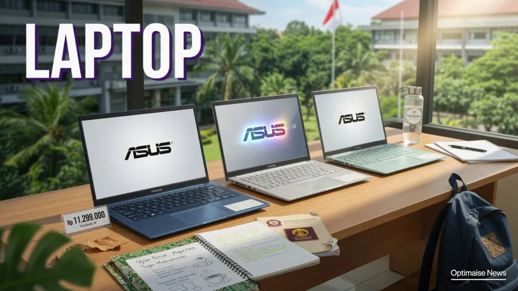 Asus Luncurkan 3 Laptop Vivobook Pelajar Mulai Rp11,3 Juta