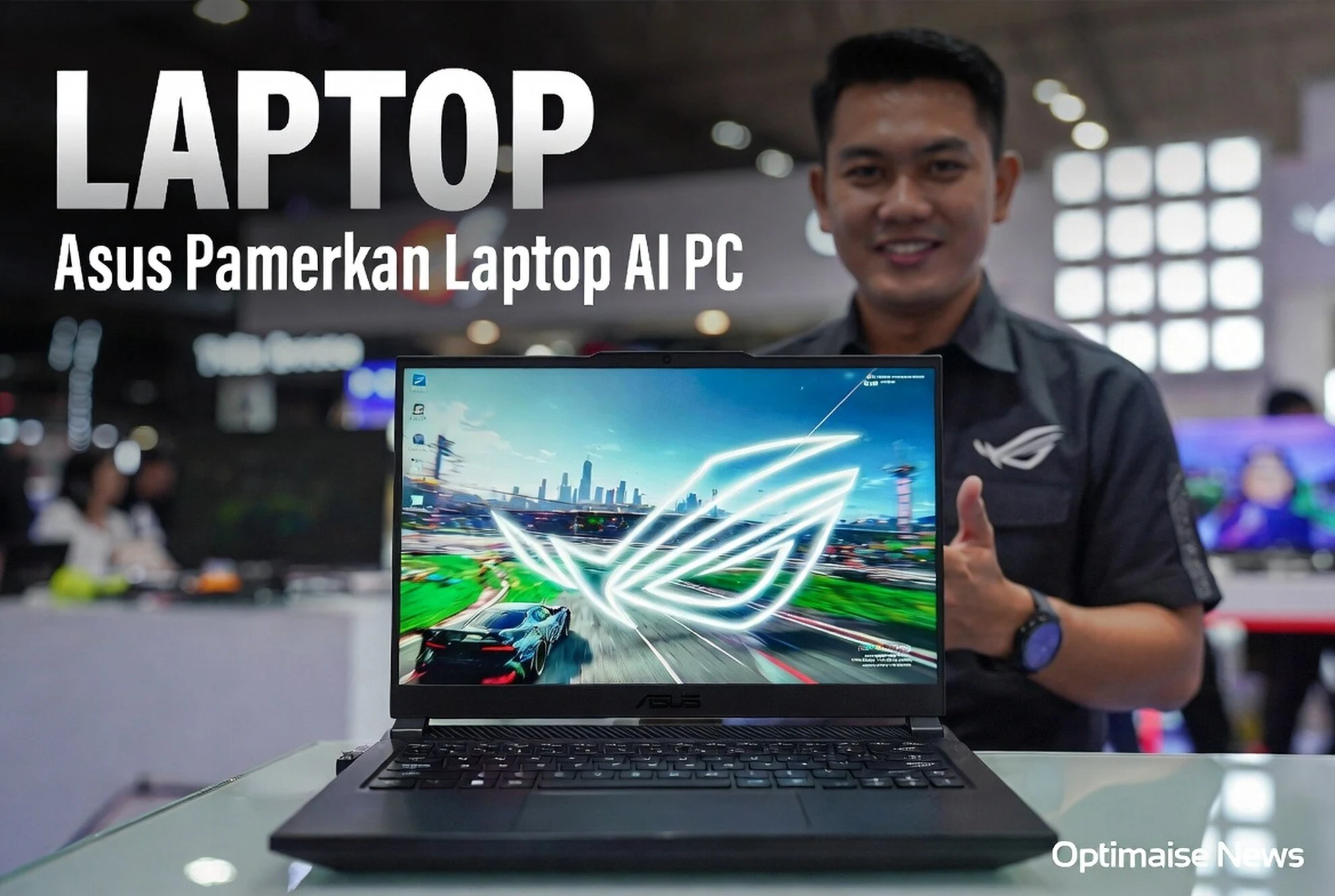 Asus Pamerkan Laptop AI PC Dual Layar di Astranauts 2026