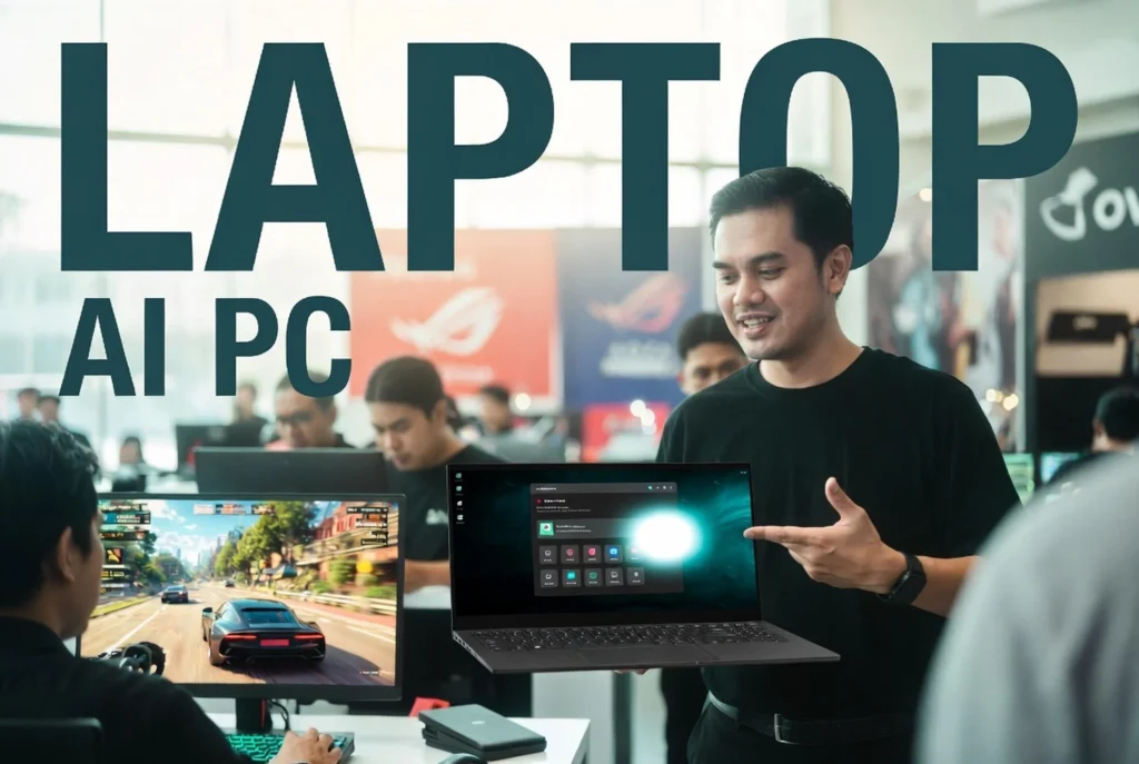 Asus Pamerkan Laptop AI PC di Astranauts 2026 Ada Laptop Spa
