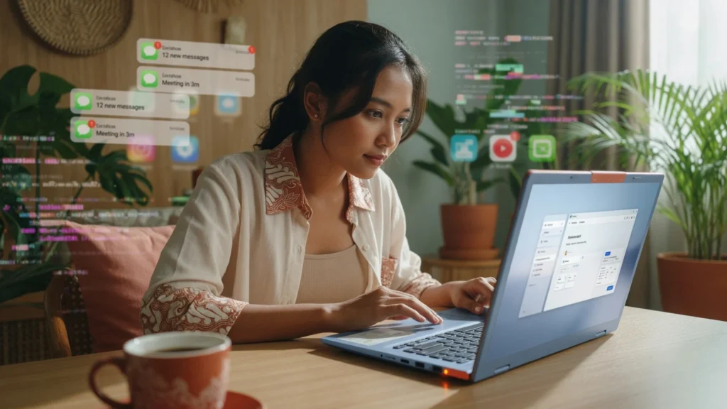 Vivobook 14 A1404 Usung Intel Core dan Lapisan Antibakteri