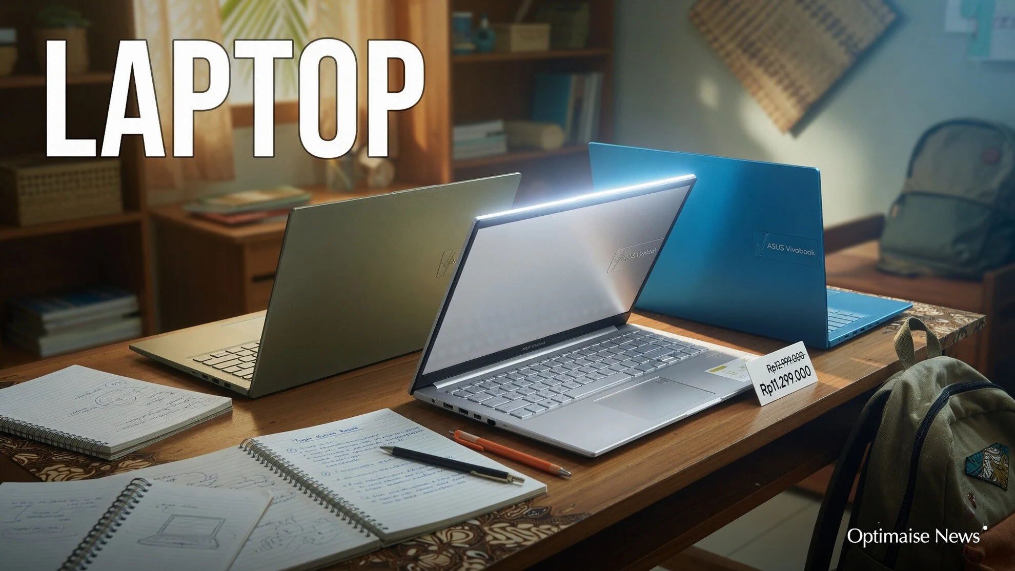 Asus Rilis Laptop Vivobook Baru Mulai Rp11,3 Juta