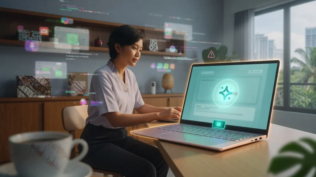Varian AI Multi-Chipset dengan Copilot Plus pada Vivobook 14 A1407