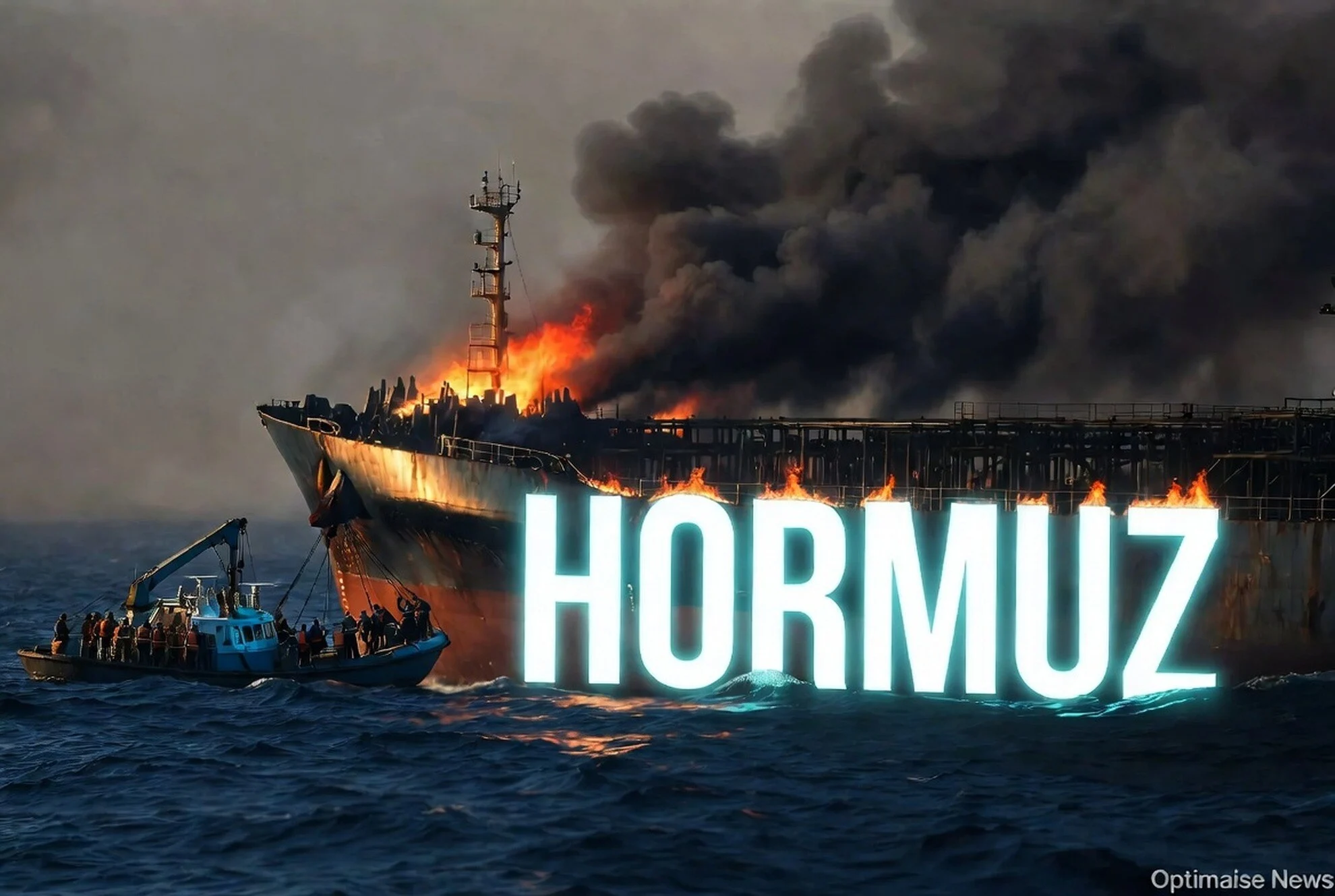 Awak Tanker Diselamatkan Kapal Lain di Selat Hormuz
