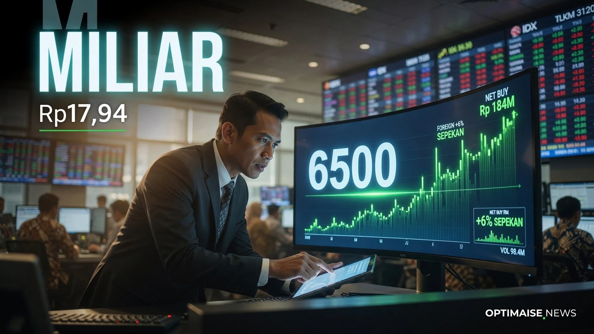 BBCA Naik 6% Sepekan Usai Asing Cicil Rp934 Miliar