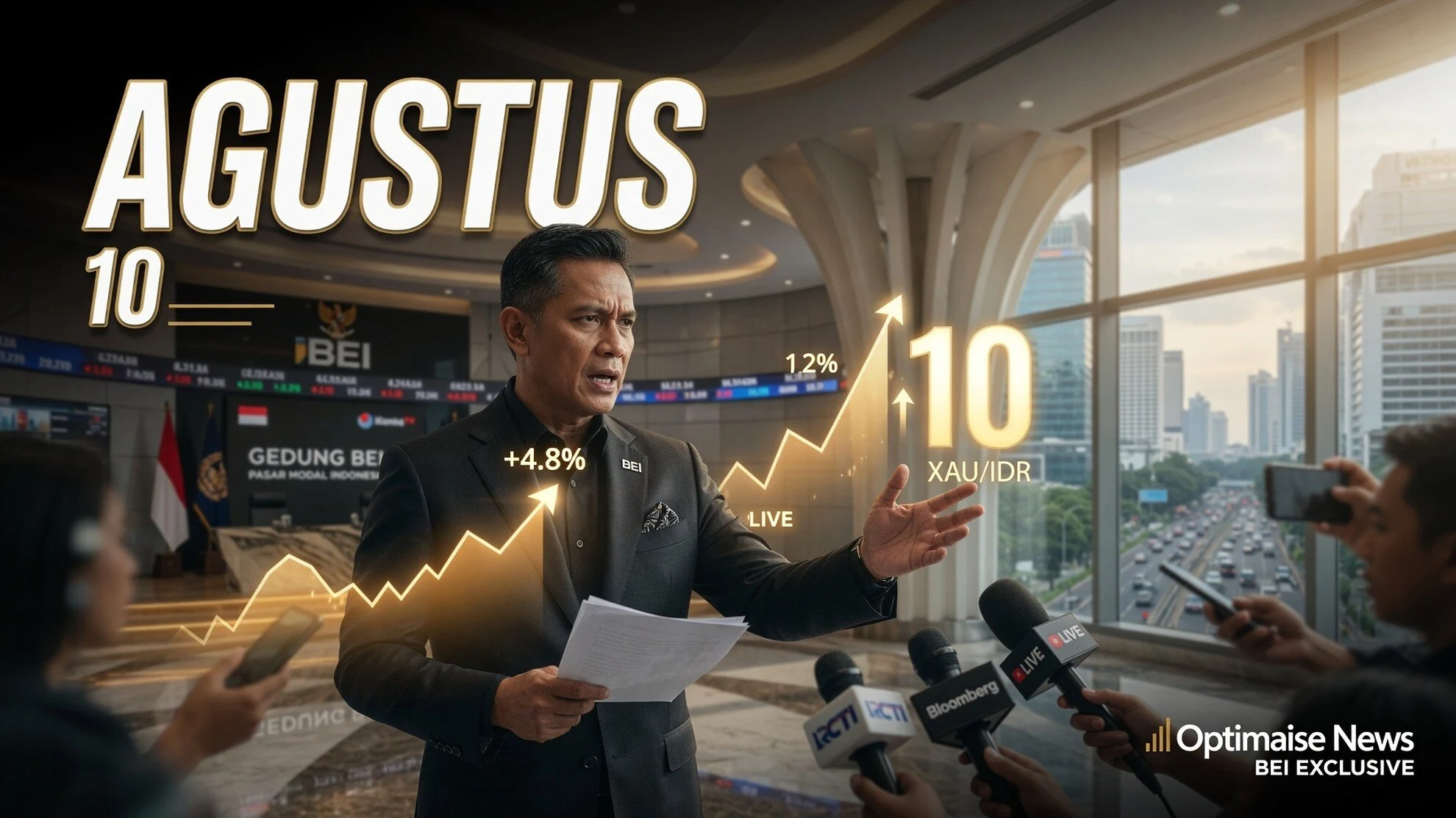 BEI Luncurkan ETF Emas 10 Agustus