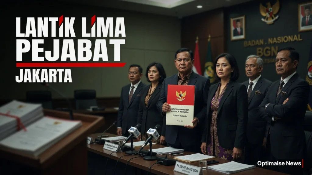 BGN Lantik Lima Pejabat Madya Baru demi Perkuat MBG
