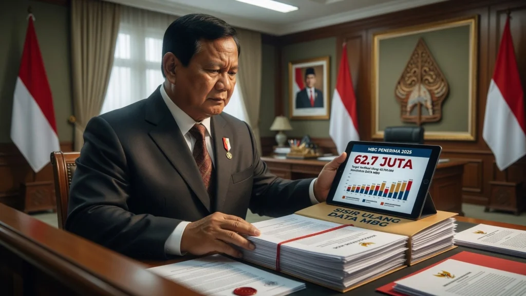 Lima Nama Eselon 1 BGN yang Baru Ditunjuk Presiden