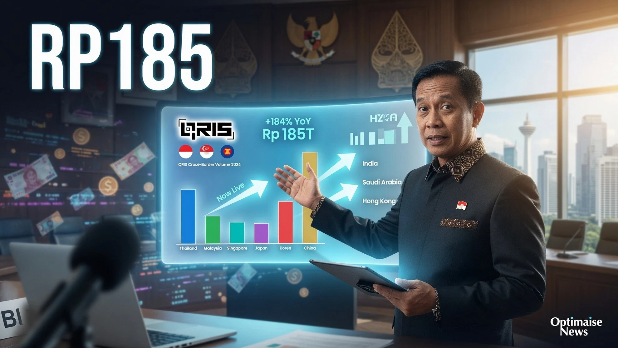 BI Bidik India-Saudi-HK Usai Inbound QRIS Rp1,85 T