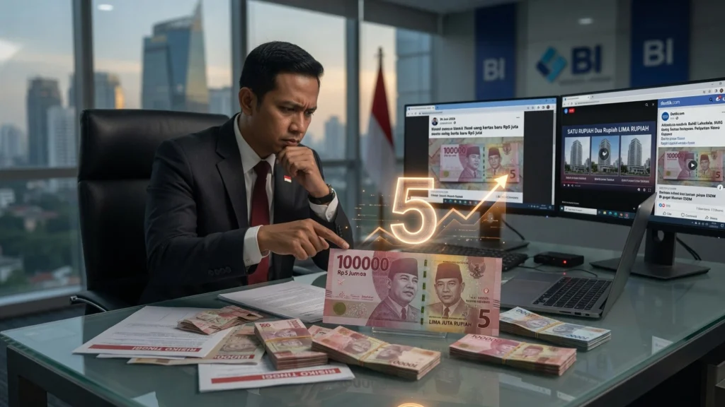Screenshot Artikel Palsu BI Gugat Menteri ESDM Bahlil
