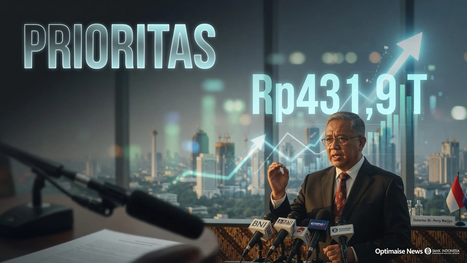 BI Guyur Rp431,9 T, Separuh Diserap BUMN ke Sektor Prioritas