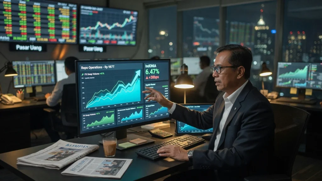 Cara BI Menyalurkan Likuiditas Lewat Repo dan Swap Valas