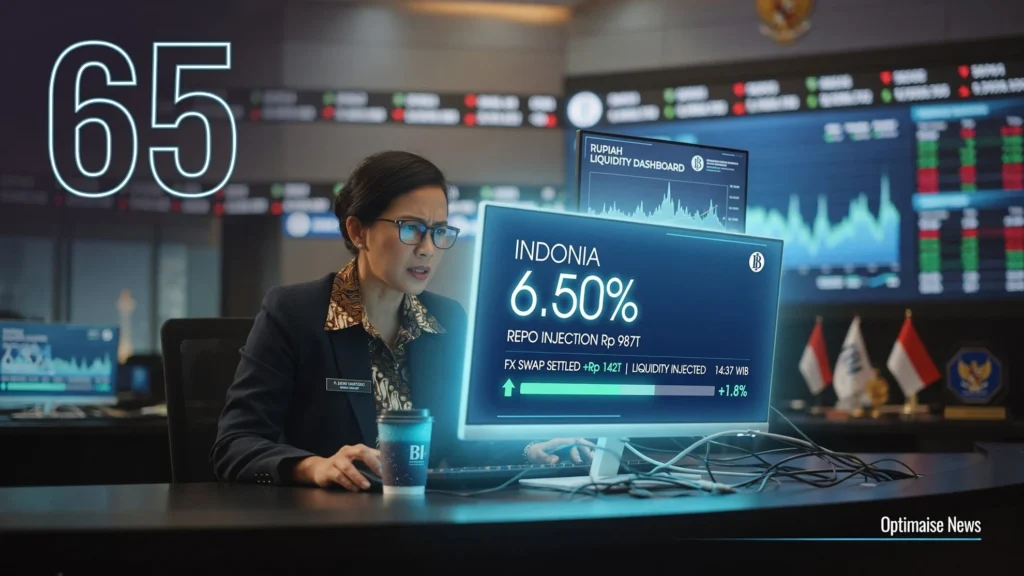 BI Suntik Hampir Rp1.000 T Usai IndONIA Mendekati 6,5%