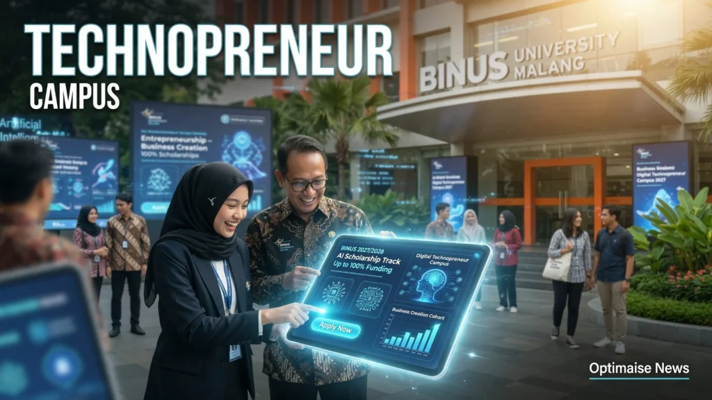 BINUS Malang Buka Beasiswa 100%, Cetak Technopreneur