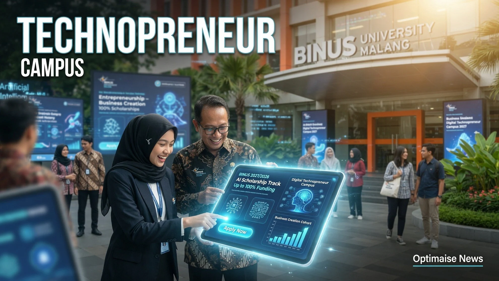 BINUS Malang Buka Beasiswa 100%, Cetak Technopreneur