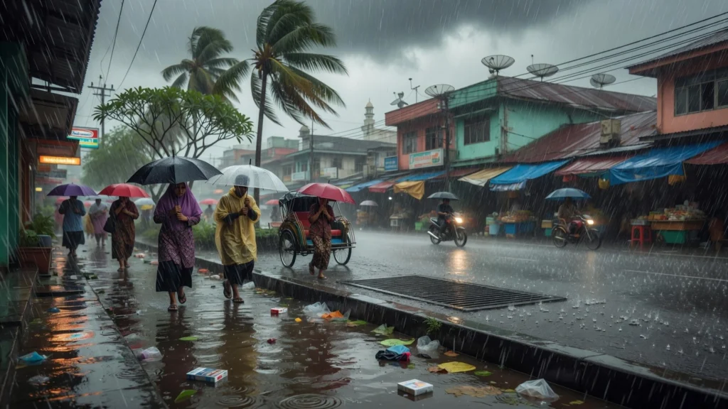 Provinsi yang juga waspada angin kencang