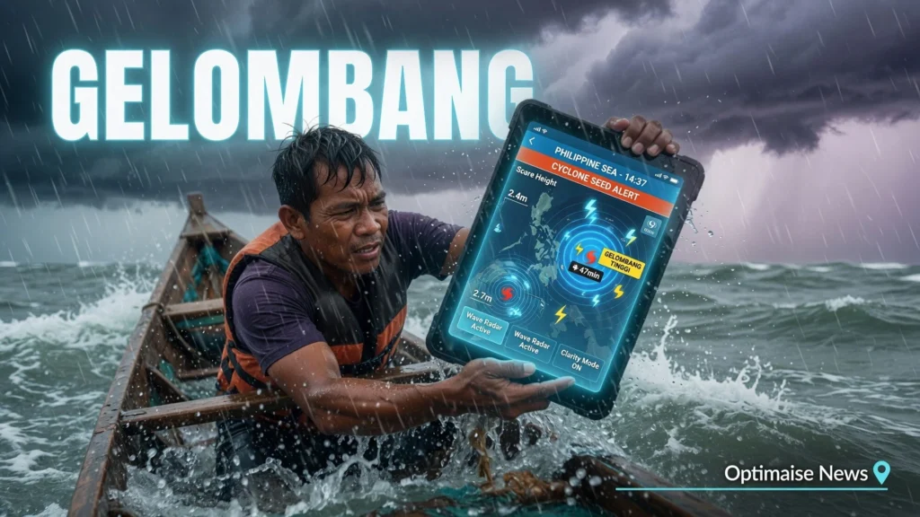 BMKG Hari Ini Waspadai Bibit 92W Picu Gelombang 2,5 m