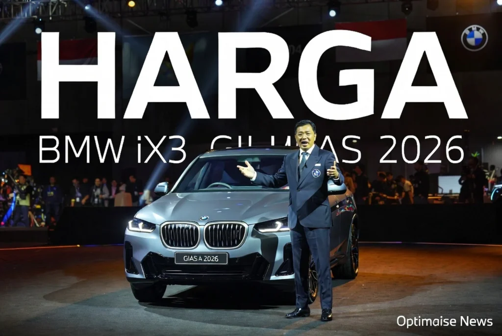 BMW iX3 Debut GIIAS 2026 dengan Harga Rp2,269 Miliar
