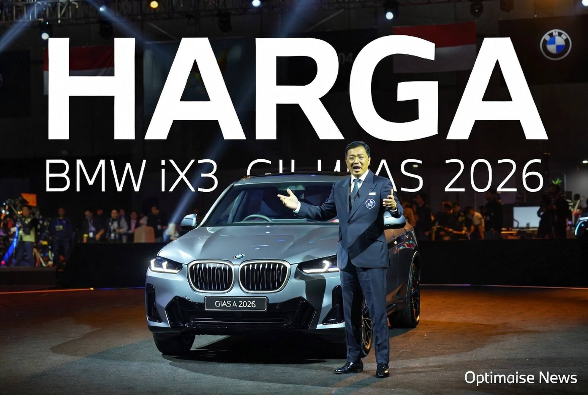 BMW iX3 Debut GIIAS 2026 dengan Harga Rp2,269 Miliar