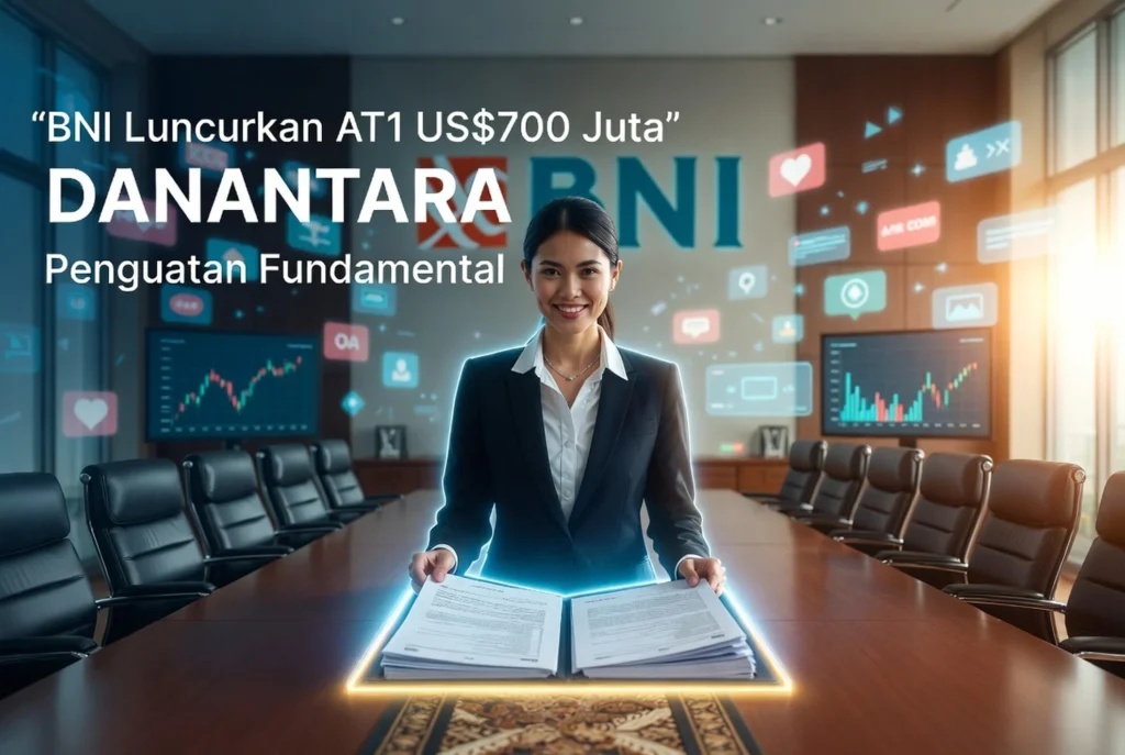 BNI Luncurkan AT1 US$700 Juta Perkuat Fundamental Dukung Danantara