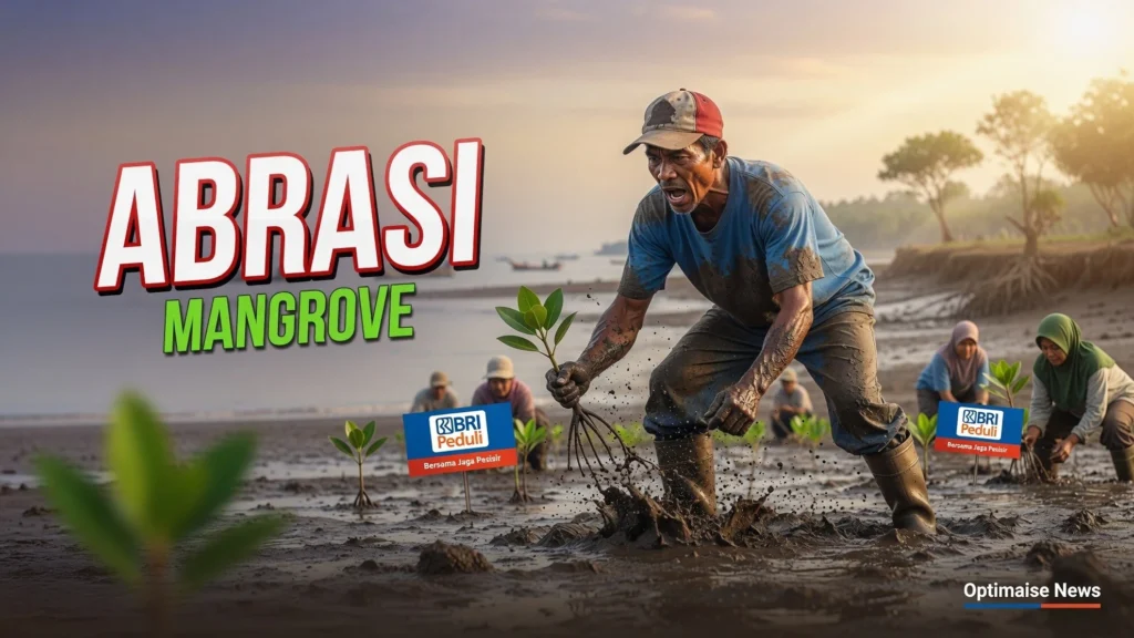 BRI Peduli Tanam 24.000 Mangrove Bersama Nelayan Karawang Cegah Abrasi
