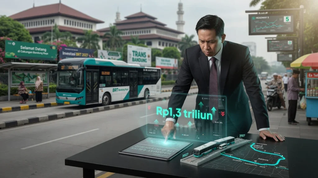 Headway 7 menit plus sistem cerdas ITS