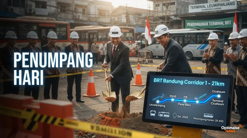 BRT Cekungan Bandung Dimulai, Target 99 Ribu Penumpang/Hari