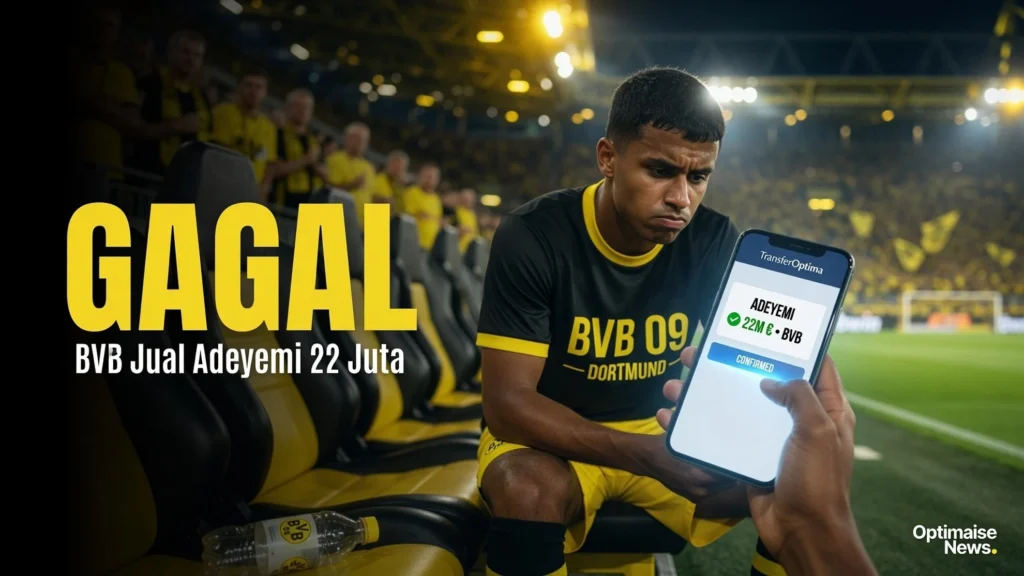 BVB Jual Adeyemi 22 Juta Euro Usai Investasi 30 Juta Gagal