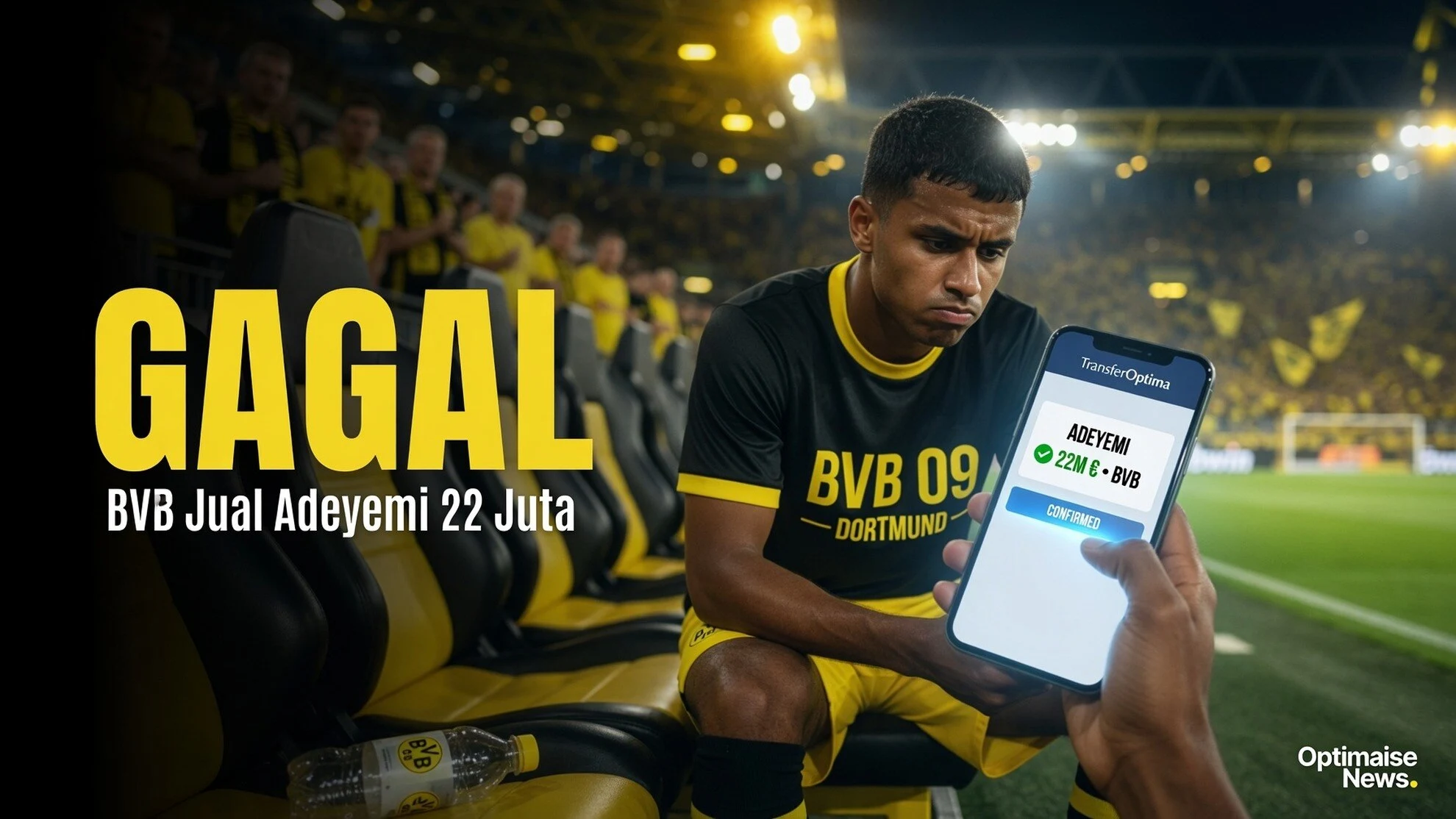 BVB Jual Adeyemi 22 Juta Euro Usai Investasi 30 Juta Gagal