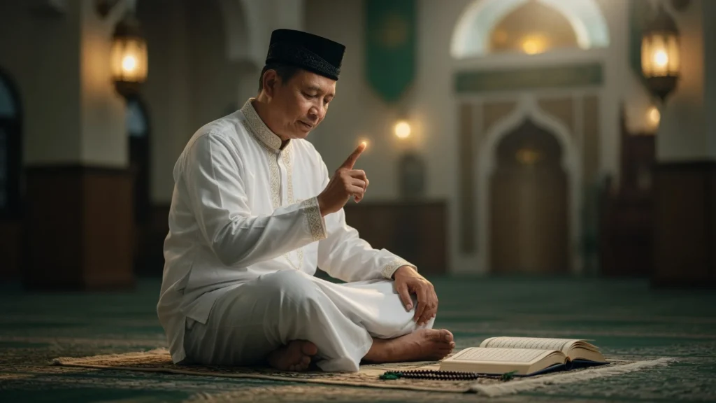 Sunnah Jari Telunjuk dan Urutan menuju Salam