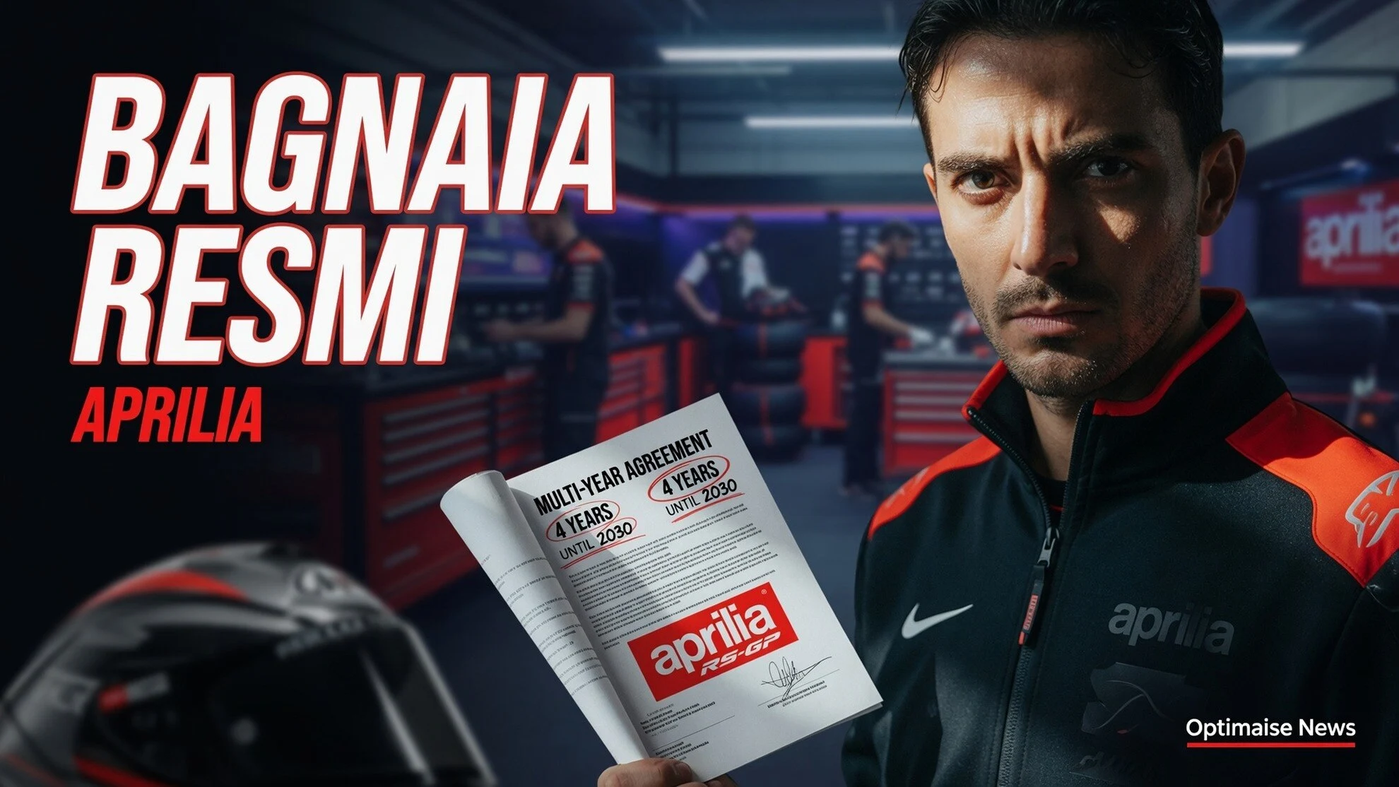 Bagnaia Resmi ke Aprilia, Bezzecchi Siap Kolaborasi VR46