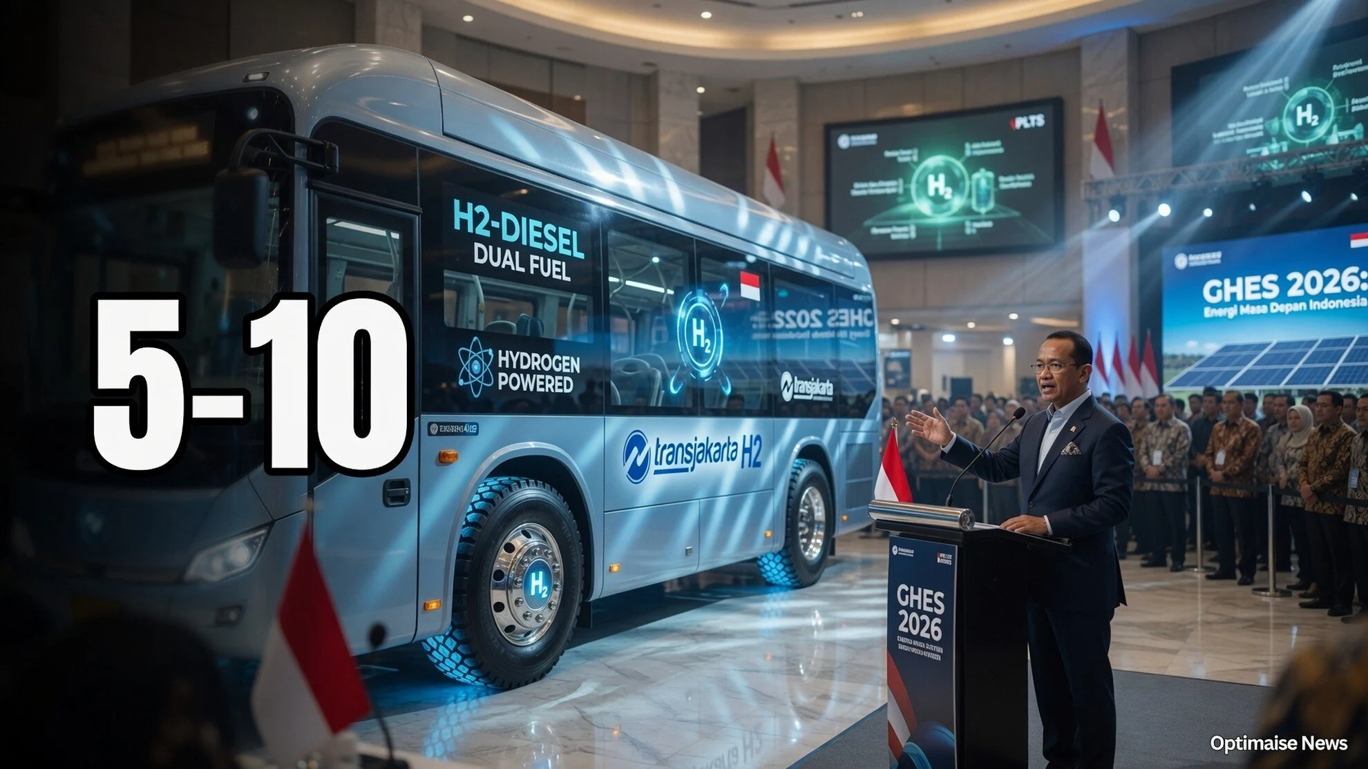 Bahlil: Hidrogen dari PLTS 100 GW Saingi EV 5-10 Tahun