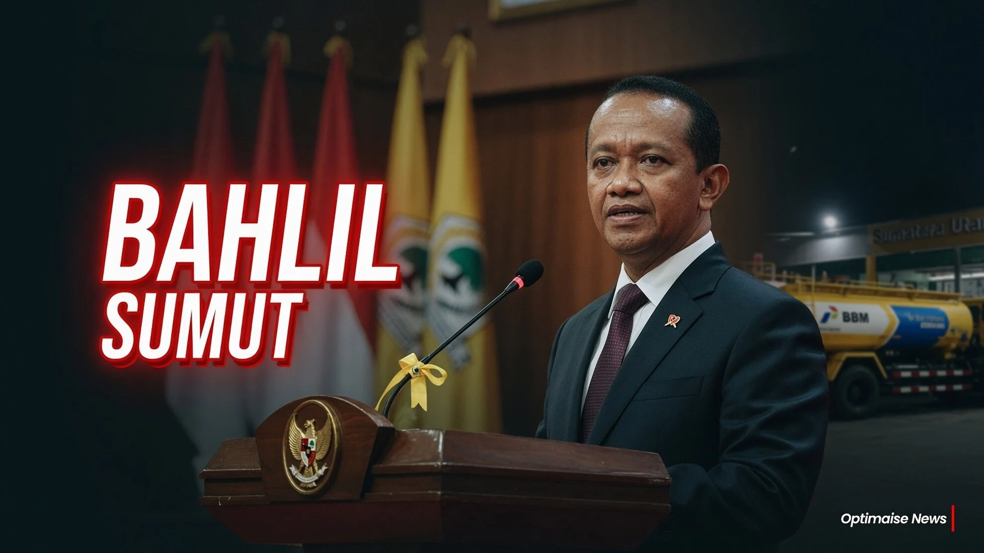 Bahlil: Stok BBM Sumut Aman, Sopir Tangki yang Mogok