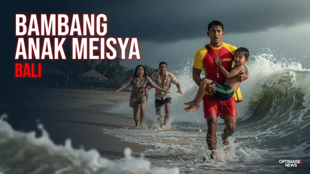 Bambang Anak Meisya Siregar Nyaris Terseret Ombak di Bali