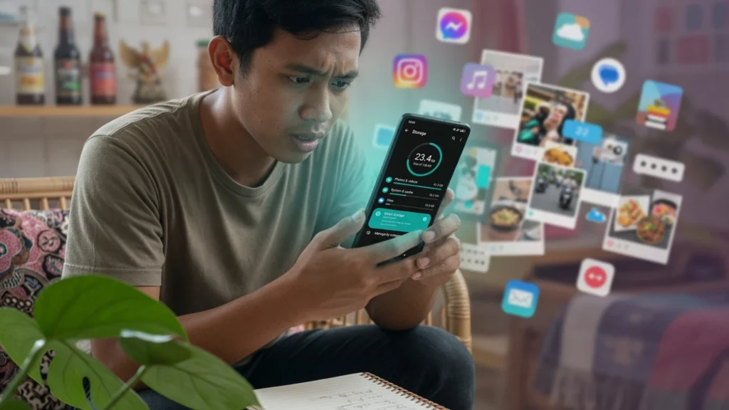 Android: dari cek kategori hingga Smart Storage dan pindah ke sampah