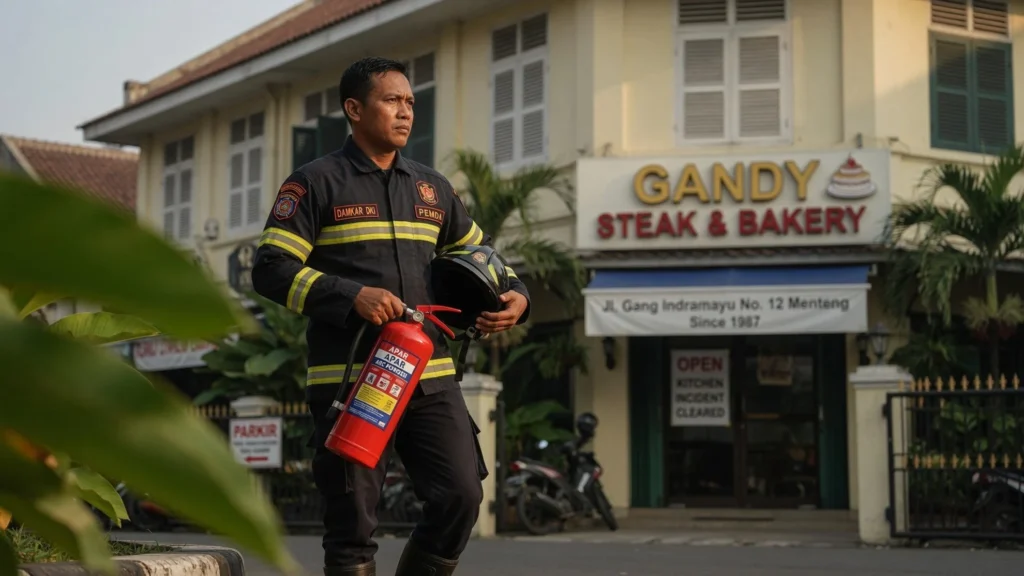 Luas Dapur yang Hangus dan Status Korban