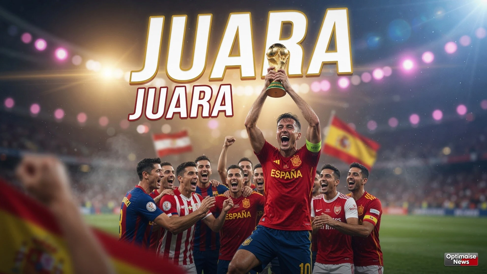 Barcelona hingga Arsenal Topang Spanyol Juara Piala Dunia