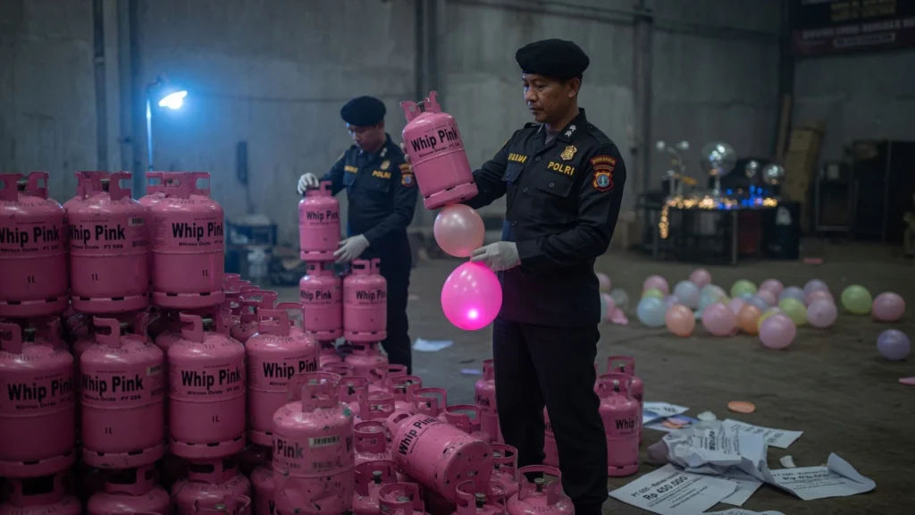 Cara Hisap lewat Balon Kecil yang Ditemukan di Lokasi Hiburan