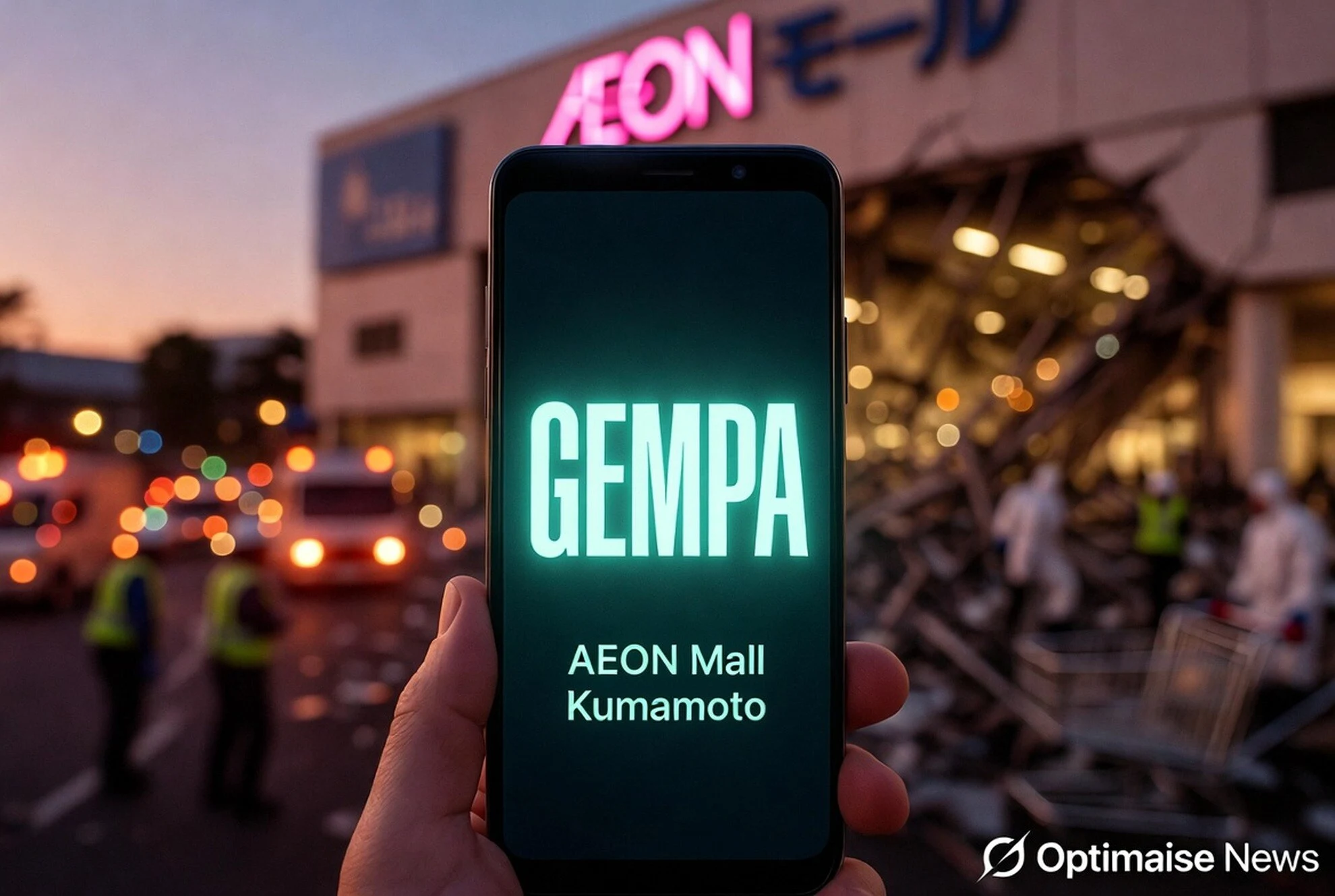Bau Gas Picu Ledakan AEON Mall: 2 Tewas Usai Gempa M 7,1