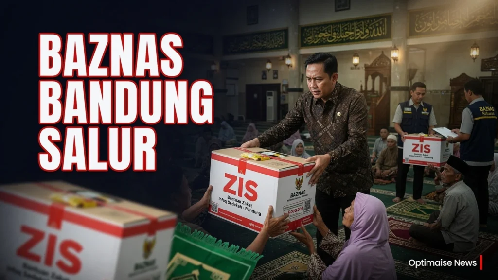 Baznas Bandung Salur Rp1,1 Miliar ZIS Kurangi Ketimpangan Sosial