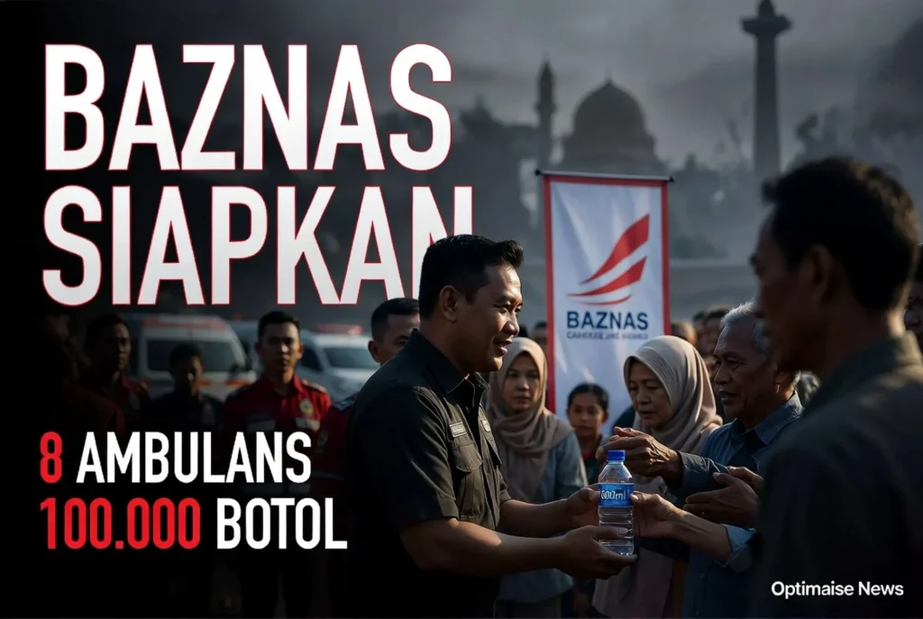 Baznas Siapkan 8 Ambulans dan 100 Ribu Roti